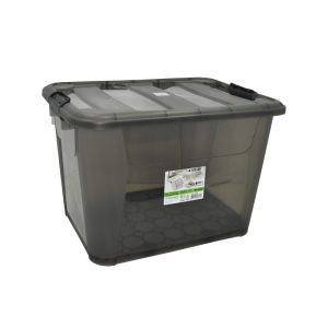 ΚΟΥΤΙ ΑΠΟΘΗΚΕΥΣΗΣ ΔΙΑΦΑΝΟ NEW GEN ΜΕ ΡΟΔΕΣ M-1806 60L 56,5x43x39 cm - Image 7