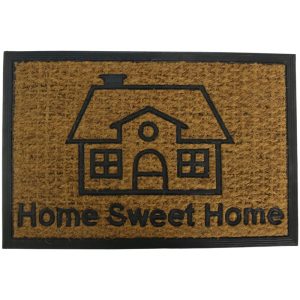 ΠΑΤΑΚΙ 40x60xcm FDR-823 ΧΟΡΤΟΥ ΜΕ ΛΑΣΤΙΧΟ HOME SWEET HOME ΣΠΙΤΑΚΙ - Image 1