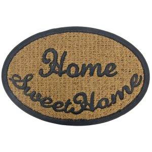 ΠΑΤΑΚΙ 40x60cm FDR-822 ΧΟΡΤΟΥ ΜΕ ΛΑΣΤΙΧΟ ΟΒΑΛ HOME SWEET HOME - Image 1