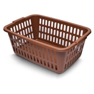 ΚΑΛΑΘΙ ΡΟΥΧΩΝ ΟΡΘΟΓΩΝΙΟ B130 25L 53x37χ20cm - Image 2