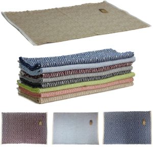 ΠΑΤΑΚΙ ΚΟΥΡΕΛΟΥ ΠΛΕΞΗ ΣΧΕΔΙΟ ΡΟΜΒΟΣ COTTON 60x120CM Νο39129 - Image 1