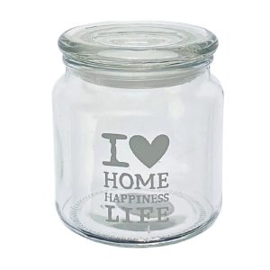 ΒΑΖΟ ΓΥΑΛΙΝΟ ΜΕ ΚΑΠΑΚΙ ΓΙΑ ΚΑΦΕ ΖΑΧΑΡΗ 500ml 11x10cm FY2242SF - Image 1
