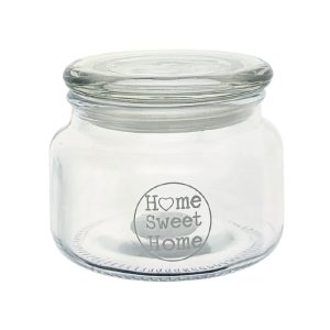ΒΑΖΟ ΓΥΑΛΙΝΟ ΜΕ ΚΑΠΑΚΙ ΓΙΑ ΚΑΦΕ ΖΑΧΑΡΗ 300ml 8x10cm FY2242ΥF - Image 1