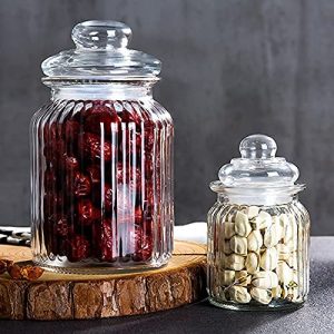 ΒΑΖΟ ΓΥΑΛΙΝΟ ΡΙΓΕ ΜΕ ΚΑΠΑΚΙ 1L 19x11cm FY105SS VIOSARP - Image 3
