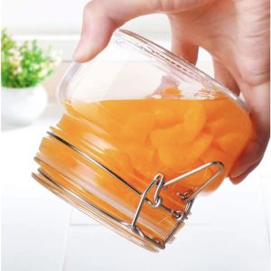 ΒΑΖΟ ΓΥΑΛΙΝΟ ΜΕ ΑΣΦΑΛΕΙΑ 500ml 10x11cm FY2003Y VIOSARP - Image 5