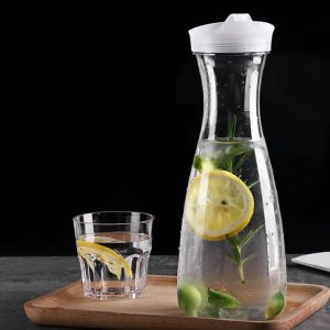 ΜΠΟΥΚΑΛΙ ΓΥΑΛΙΝΟ ΝΕΡΟΥ ΜΕ ΚΑΠΑΚΙ 850ml 26x10cm FY2037 - Image 4
