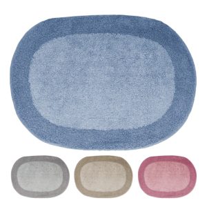 ΠΑΤΑΚΙ ΜΠΑΝΙΟΥ ΒΑΜΒΑΚΕΡΟ ΟΒΑΛ COLORFUL No40484 40x60cm - Image 1