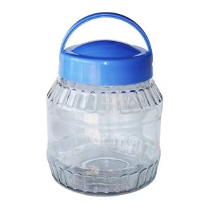 ΒΑΖΟ ΓΥΑΛΙΝΟ ΣΤΡΟΓΓΥΛΟ 1,6L KS0110-2 VIOSARP - Image 1