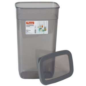 ΦΑΓΗΤΟΔΟΧΕΙΟ MINIMAL ΟΡΘΟΓΩΝΙΟ ΜΕ ΚΑΠΑΚΙ ΣΙΛΙΚΟΝΗΣ 3,25L Nο574 VIOSARP - Image 2