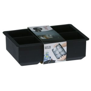 ΠΑΓΟΘΗΚΗ ΣΙΛΙΚΟΝΗΣ 6 ΘΕΣΕΩΝ ΚΥΒΟΣ 16.5x11.5cm ST-FX6016 - Image 1
