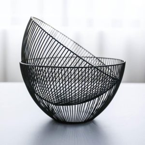 ΦΡΟΥΤΙΕΡΑ ΜΕΤΑΛΛΙΚΗ ΣΤΡΟΓΓΥΛΗ 25x11cm VC2310 VIOSARP - Image 7