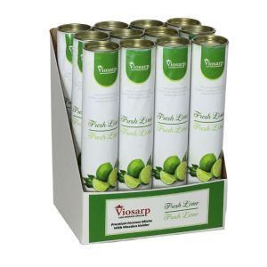 ΑΡΩΜΑΤΙΚΑ ΣΤΙΚΣ ΚΑΥΣΗΣ 30 ΤΜΧ ΜΕ ΞΥΛΙΝΗ ΒΑΣΗ LIME - Image 1
