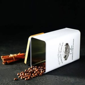 ΒΑΖΟ ΜΕΤΑΛΛΙΚΟ ΓΙΑ ΚΑΦΕ ΖΑΧΑΡΗ ΟΡΘΟΓΩΝΙΟ No41856 9x6x16cm VIOSARP - Image 3