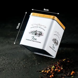 ΒΑΖΟ ΜΕΤΑΛΛΙΚΟ ΓΙΑ ΚΑΦΕ ΖΑΧΑΡΗ ΤΕΤΡΑΓΩΝΟ 8x8x10cm No41863 - Image 19