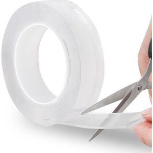ΤΑΙΝΙΑ ΔΙΠΛΗΣ ΟΨΗΣ ΣΙΛΙΚΟΝΗΣ ΔΙΑΦΑΝΗ 19mm x 2m No42068 - Image 6