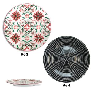 ΠΙΑΤΟ ΠΟΡΣΕΛΑΝΗ DESIGN ΦΑΓΗΤΟΥ ΡΗΧΟ 9 in - 23 cm - Image 1