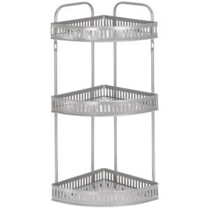 ΕΤΑΖΕΡΑ ΜΕΤΑΛΛΙΚΗ ΓΩΝΙΑΚΗ 3 ΘΕΣΕΩΝ 32x25x60cm VC2349 VIOSARP - Image 2