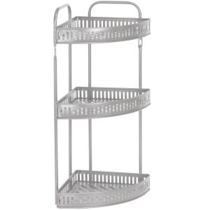 ΕΤΑΖΕΡΑ ΜΕΤΑΛΛΙΚΗ ΓΩΝΙΑΚΗ 3 ΘΕΣΕΩΝ 32x25x60cm VC2349 VIOSARP - Image 4