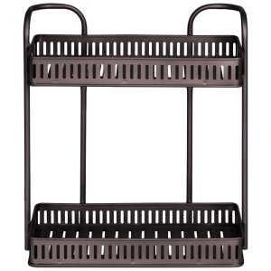 ΕΤΑΖΕΡΑ ΜΕΤΑΛΛΙΚΗ ΙΣΙΑ 2 ΘΕΣΕΩΝ 36,5x16x40,5cm VC2350 VIOSARP - Image 4