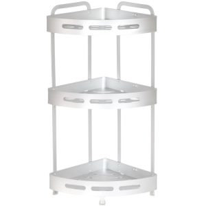 ΕΤΑΖΕΡΑ ΑΛΟΥΜΙΝΙΟΥ ΓΩΝΙΑΚΗ 3ΘΕΣΕΩΝ 24x24x57cm VC2353 VIOSARP - Image 1