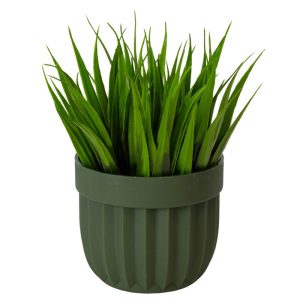 ΤΕΧΝΗΤΟ ΦΥΤΟ GRASS ΣΕ ΓΛΑΣΤΡΑΚΙ 9x17cm No43478 - Image 3