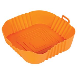 ΦΟΡΜΑ ΣΙΛΙΚΟΝΗΣ ΤΕΤΡΑΓΩΝΗ 21cm ΚΑΤΑΛΛΗΛΗ ΓΙΑ ΦΡΙΤΕΖΑ ΑΕΡΟΣ AIRFRYER VC2403 - Image 3