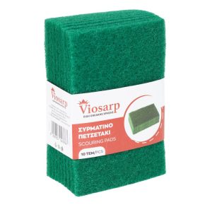 ΣΥΡΜΑΤΙΝΟ ΠΕΤΣΕΤΑΚΙ ΠΡΑΣΙΝΟ ΣΕΤ 10 ΤΜΧ 15x10x0.5cm VC2421 - Image 1