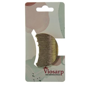 ΚΛΑΜΕΡ ΜΑΛΛΙΩΝ  ΜΕΤΑΛΛΙΚΟ ΧΡΥΣΟ 4.5cm VC2442 - Image 3