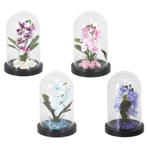 ΤΕΧΝΗΤΟ ΦΥΤΟ GLASS ΣΕ ΓΛΑΣΤΡΑΚΙ 11,5x18cm No45038 - Image 1