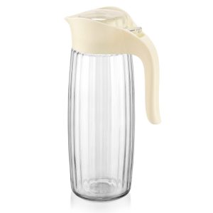 ΚΑΝΑΤΑ ΓΥΑΛΙΝΗ ΜΕ ΠΛΑΣΤΙΚΟ ΚΑΠΑΚΙ 1600ml No323 - Image 3
