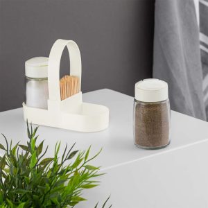 ΒΑΖΑΚΙ ΓΥΑΛΙΝΟ ΣΕΤ ΑΛΑΤΟΠΙΠΕΡΟ No381 100ml 13.2x6x12cm - Image 3