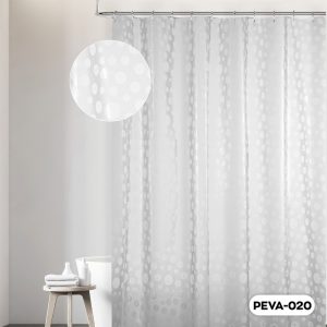 ΚΟΥΡΤΙΝΑ ΜΠΑΝΙΟΥ PEVA 180x180cm 3D ΑΝΑΓΛΥΦΗ - Image 7