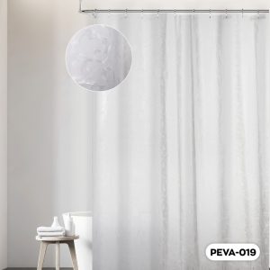 ΚΟΥΡΤΙΝΑ ΜΠΑΝΙΟΥ PEVA 180x180cm 3D ΑΝΑΓΛΥΦΗ - Image 8