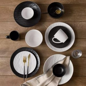 ΠΙΑΤΟ ΜΕΛΑΜΙΝΗ ΣΑΛΑΤΑΣ ΟΒΑΛ STONE ΛΕΥΚΟ PM153W 24x21,8cm VIOSARP - Image 3