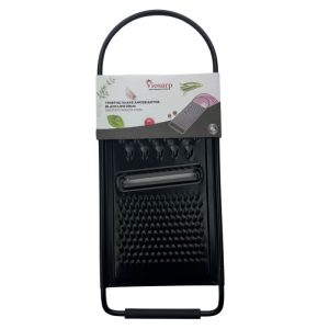 ΤΡΙΦΤΗΣ ΠΛΑΚΕ ΑΝΟΞΕΙΔΩΤΟΣ BLACK LINE 3 ΣΕ 1 KT1139A-2 29cm VIOSARP - Image 2