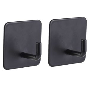 ΚΡΕΜΑΣΤΡΑΚΙΑ ΜΕΤΑΛΛΙΚΑ SQUARE ΣΕΤ 2 ΤΜΧ W7855B-2 4,5x4,5x2,8cm VIOSARP - Image 1