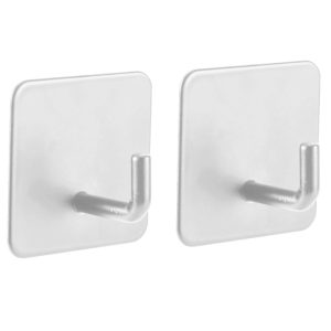 ΚΡΕΜΑΣΤΡΑΚΙΑ ΜΕΤΑΛΛΙΚΑ SQUARE ΣΕΤ 2 ΤΜΧ W7855B-2 4,5x4,5x2,8cm VIOSARP - Image 2
