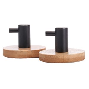 ΚΡΕΜΑΣΤΡΑΚΙΑ ΜΠΑΜΠΟΥ CIRCLE ΣΕΤ 2 ΤΜΧ W7991-2P 5,2x5,2x2,8cm VIOSARP - Image 2