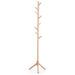 ΚΑΛΟΓΕΡΟΣ ΡΟΥΧΩΝ ΞΥΛΙΝΟΣ 8 ΘΕΣΕΩΝ WR4435 42x42x175cm VIOSARP - Image 1