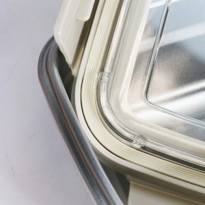 ΦΑΓΗΤΟΔΟΧΕΙΟ ΑΝΟΞΕΙΔΩΤΟ LOCK & FIT ΟΡΘΟΓΩΝΙΟ ΧΡΩΜΑΤΙΣΤΟ 2.5L 22x17.2x9.8cm VIOSARP - Image 8