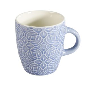 ΚΟΥΠΑ ΚΕΡΑΜΙΚΗ ΧΡΩΜΑΤΙΣΤΗ ΑΝΑΓΛΥΦΗ M 240ml 7.6x8.5cm VC2987 VIOSARP - Image 2