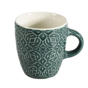 ΚΟΥΠΑ ΚΕΡΑΜΙΚΗ ΧΡΩΜΑΤΙΣΤΗ ΑΝΑΓΛΥΦΗ M 240ml 7.6x8.5cm VC2987 VIOSARP - Image 3