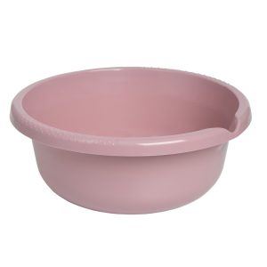 ΛΕΚΑΝΗ ΣΤΡΟΓΓΥΛΗ ΜΕ ΧΕΙΛΟΣ 21L 50x20cm VIOSARP - Image 1