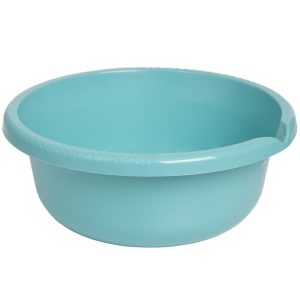 ΛΕΚΑΝΗ ΣΤΡΟΓΓΥΛΗ ΜΕ ΧΕΙΛΟΣ 28L 55x22cm VIOSARP - Image 1