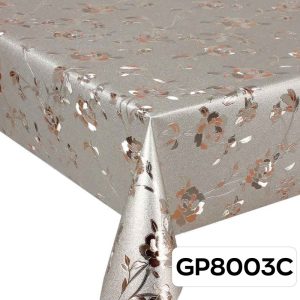 ΡΟΛΟ ΤΡΑΠΕΖΟΜΑΝΤΗΛΟ ΜΟΥΣΑΜΑ FABRIC ΜΕΤΑΛΙΖΕ 20m - Image 2