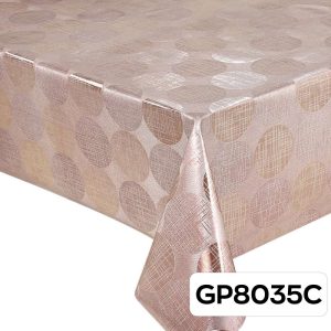 ΡΟΛΟ ΤΡΑΠΕΖΟΜΑΝΤΗΛΟ ΜΟΥΣΑΜΑ FABRIC ΜΕΤΑΛΙΖΕ 20m - Image 6