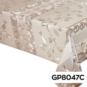 ΡΟΛΟ ΤΡΑΠΕΖΟΜΑΝΤΗΛΟ ΜΟΥΣΑΜΑ FABRIC ΜΕΤΑΛΙΖΕ 20m - Image 7