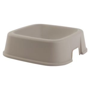 ΔΟΧΕΙΟ ΤΡΟΦΗΣ ΓΙΑ ΖΩΑ ΤΕΤΡΑΓΩΝΟ 300ml 16,5x16,5x4,8cm VIOSARP - Image 1