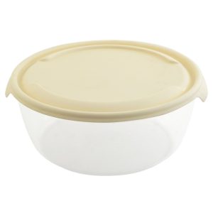 ΦΑΓΗΤΟΔΟΧΕΙΟ ECONOMY ΣΤΡΟΓΓΥΛΟ 1L 17.5x7cm VIOSARP - Image 3