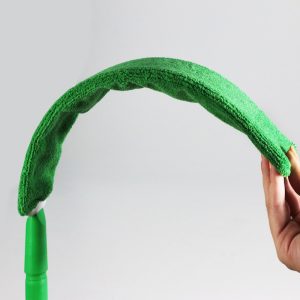 ΒΟΥΡΤΣΑΚΙ MICROFIBER 36x7.5cm ΕΥΚΑΜΠΤΟ ΜΕ ΚΟΝΤΑΡΙ 70-120cm GREEN LINE - Image 3